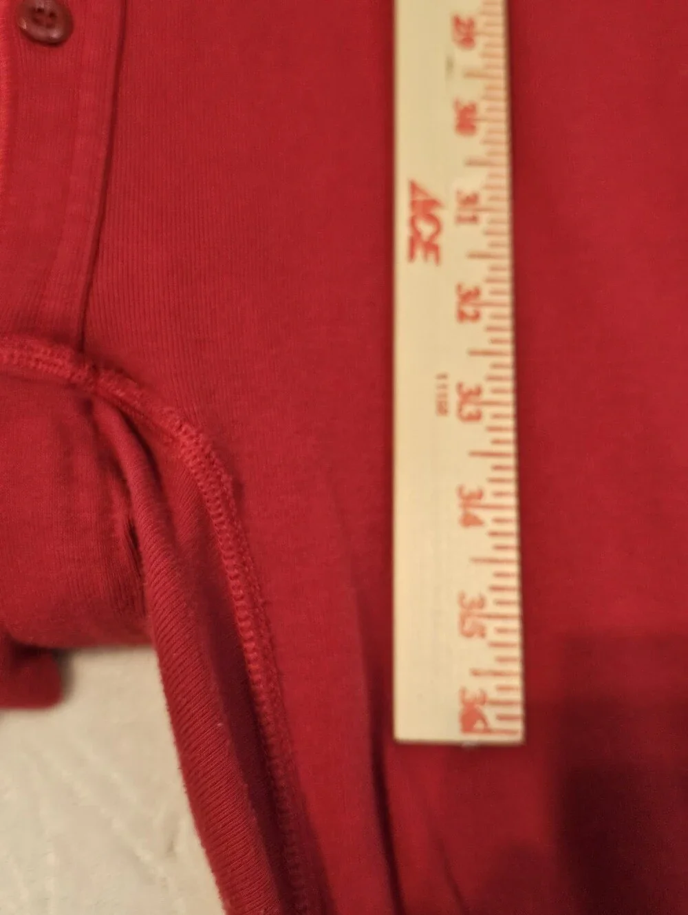 Carhartt K226 Mens 2XL Red 100% Cotton Thermal Union Suit Trap Door One Piece